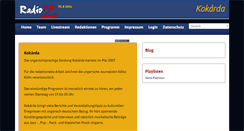 Desktop Screenshot of kokarda.radio-z.net