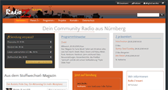 Desktop Screenshot of hoerbar.radio-z.net