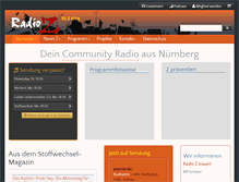 Tablet Screenshot of hoerbar.radio-z.net