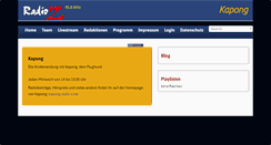 Desktop Screenshot of kapong.radio-z.net